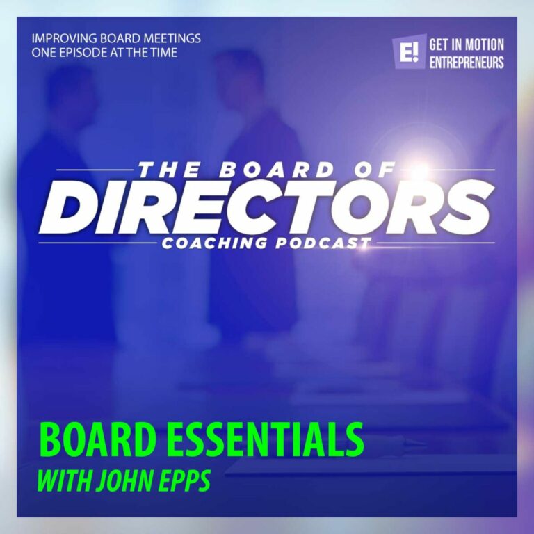 Board of Directors Meeting Essentials